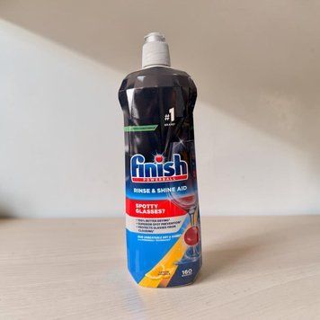 Ополіскувач для посудомийних машин Finish Powerball Rinse & Shine Lemon Sparkle, 800 мл 010298 фото