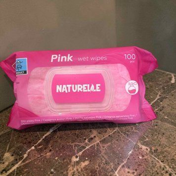 Вологі серветки Naturelle Pink, 100 шт. 012855 фото