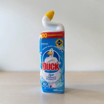 Гель для очищення унітаза Duck (Туалетне Каченя) &laquo;Морський&raquo; 900 мл SC Johnson 007845 фото