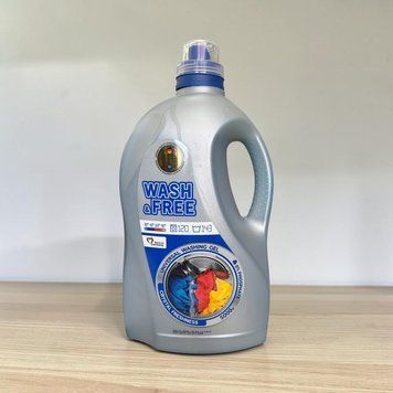 Універсальний гель для прання Wash & Free 5 кг (143 прання) &ndash; для білих, кольорових і темних речей 000756 фото