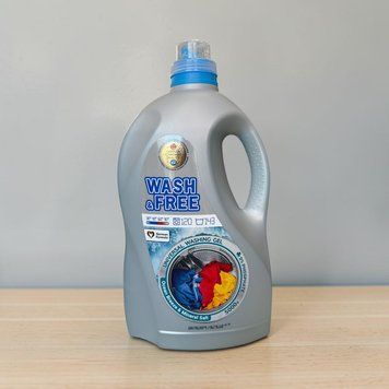 Гель для прання Wash&Free &laquo;Морська свіжість і мінеральна сіль&raquo; 5 кг (120&ndash;143 прання) &ndash; універсальний 010615 фото