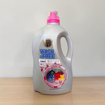 Гель для прання Wash & Free &laquo;Магія орхідей&raquo; 5 кг (120 прань) &ndash; універсальний для білих і кольорових речей 010616 фото