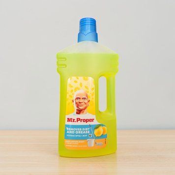 Mr. Proper Лимон 1 л &mdash; універсальний засіб для миття підлоги та поверхонь 001122 фото
