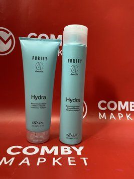 Зволожуючий шампунь та кондиціонер Kaaral Purify Hydra Moisturizing 2686668776 фото