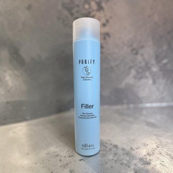 Шампунь-філер Kaaral Purify Filler Shampoo для відновлення волосся з кератином і гіалуроновою кислотою 300 мл 001505 фото