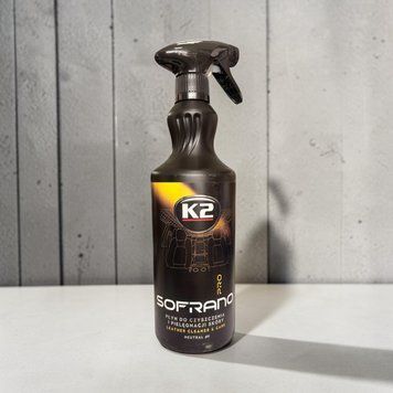 Очисник для шкіри K2 Sofrano Pro &ndash; професійний засіб для догляду за натуральною шкірою 1 л 016498 фото