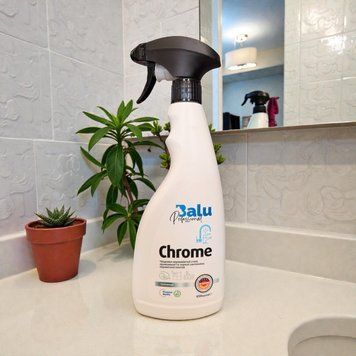 Balu Professional Chrome &mdash; блиск та чистота для чорної сантехніки 650мл 010578 фото