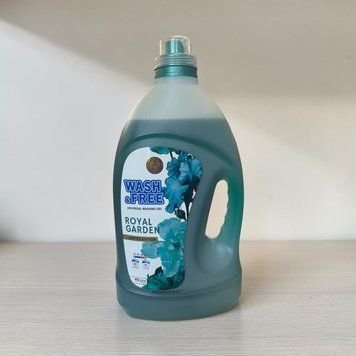 Універсальний гель для прання Wash & Free Royal Garden Limited Edition 5 л &mdash; свіжість, чистота та захист кольору 017171 фото