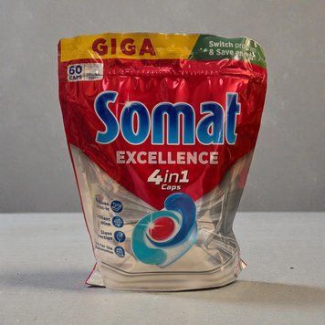 Somat Excellence 4in1 (60 шт.) &ndash; капсули для посудомийної машини 009571 фото