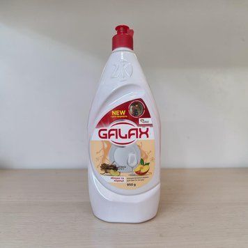 Концентрований засіб для миття посуду Galax Яблуко та кориця 950 г &mdash; ефективне видалення жиру та приємний аромат 017174 фото