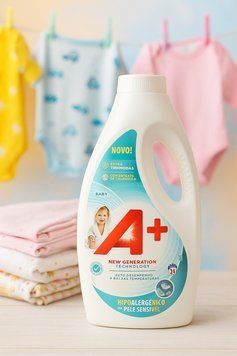A+ Baby &ndash; гіпоалергенний гель для прання дитячих речей з екстрактом календули 2727974009 фото