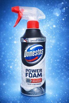 Domestos Power Foam &mdash; піна для чистки ванної та туалету, спрей проти вапняного нальоту 485мл 2919551389 фото
