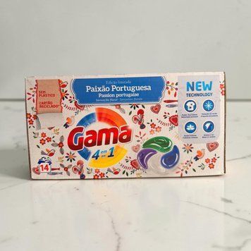 Капсули для прання Gama 4 в 1 Paix&atilde;o Portuguesa, 14 шт &ndash; для білої та кольорової білизни 017056 фото
