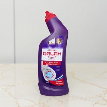 Засіб для чищення та дезінфекції унітазу Galax Das PowerClean &laquo;Супер Сила&raquo; 750 г 013670 фото
