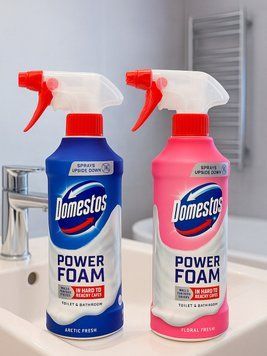 Domestos Power Foam &ndash; пінний засіб для чищення туалету та ванної 2760407574 фото