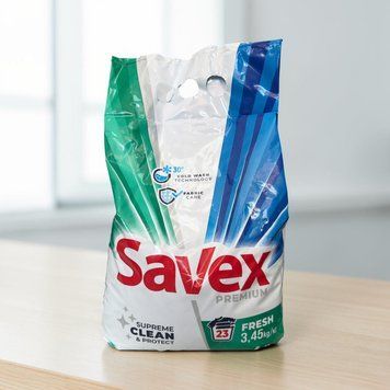 Пральний порошок Savex Premium Fresh &mdash; 3,45 кг 017264 фото