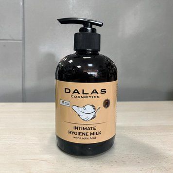 Молочко для інтимної гігієни Dalas Cosmetics з молочною кислотою 350 мл 017438 фото