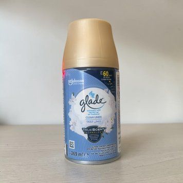 Змінний балон для автоматичного освіжувача повітря Glade Automatic Refill &laquo;Свіжість білизни&raquo; (Clean Linen) 269 мл 008699 фото