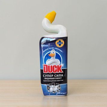 Гель для чищення унітазу Duck (Туалетне Каченя) Суперсила &laquo;Видимий ефект&raquo; 500 мл 003994 фото